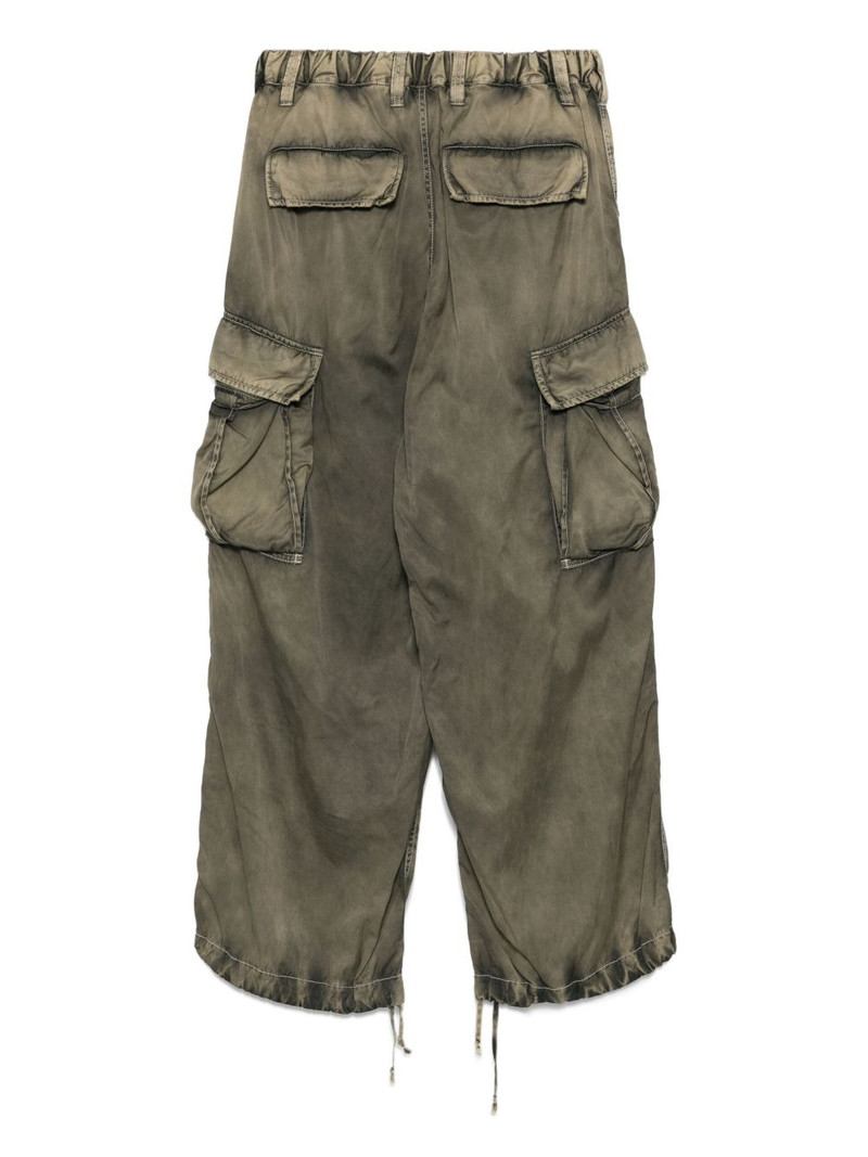 Maison MIHARAYASUHIRO drastring-fastening cargo trousers outlook