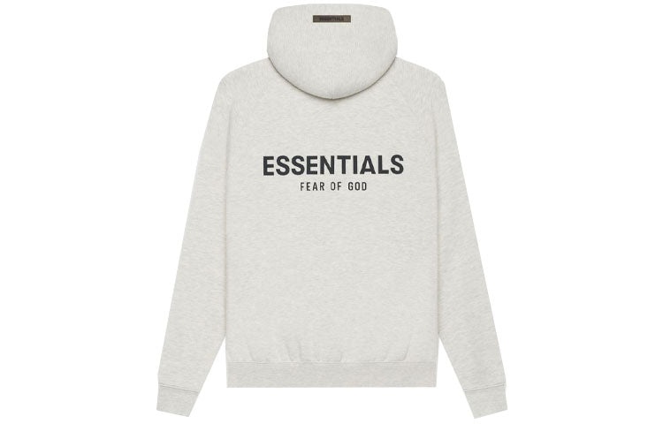 Fear of God Essentials SS21 Pullover Hoodie 'Light Heather Oatmeal' FOG-SS21-593 - 3