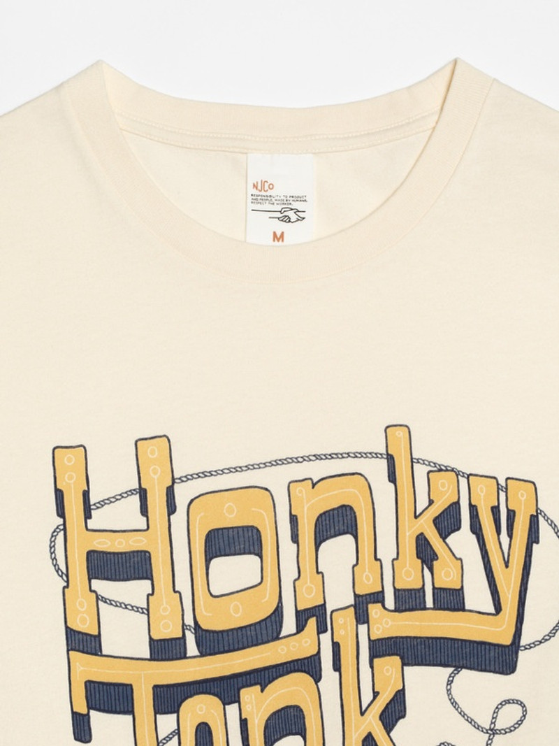 Roy Honky Tonk T-Shirt Ecru 4
