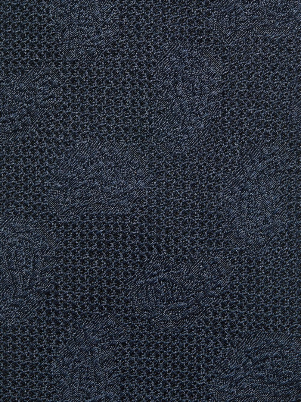 textured-pattern silk tie - 3