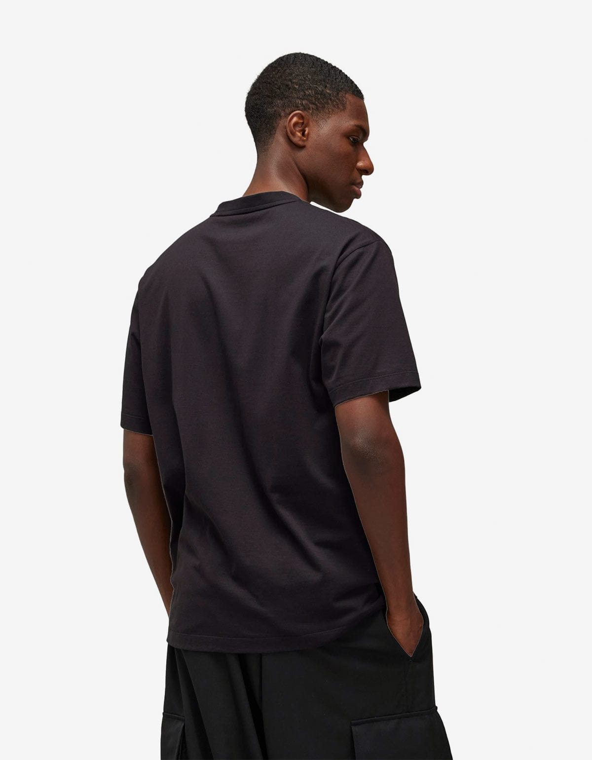 Y-3 Black Logo T-Shirt - 6