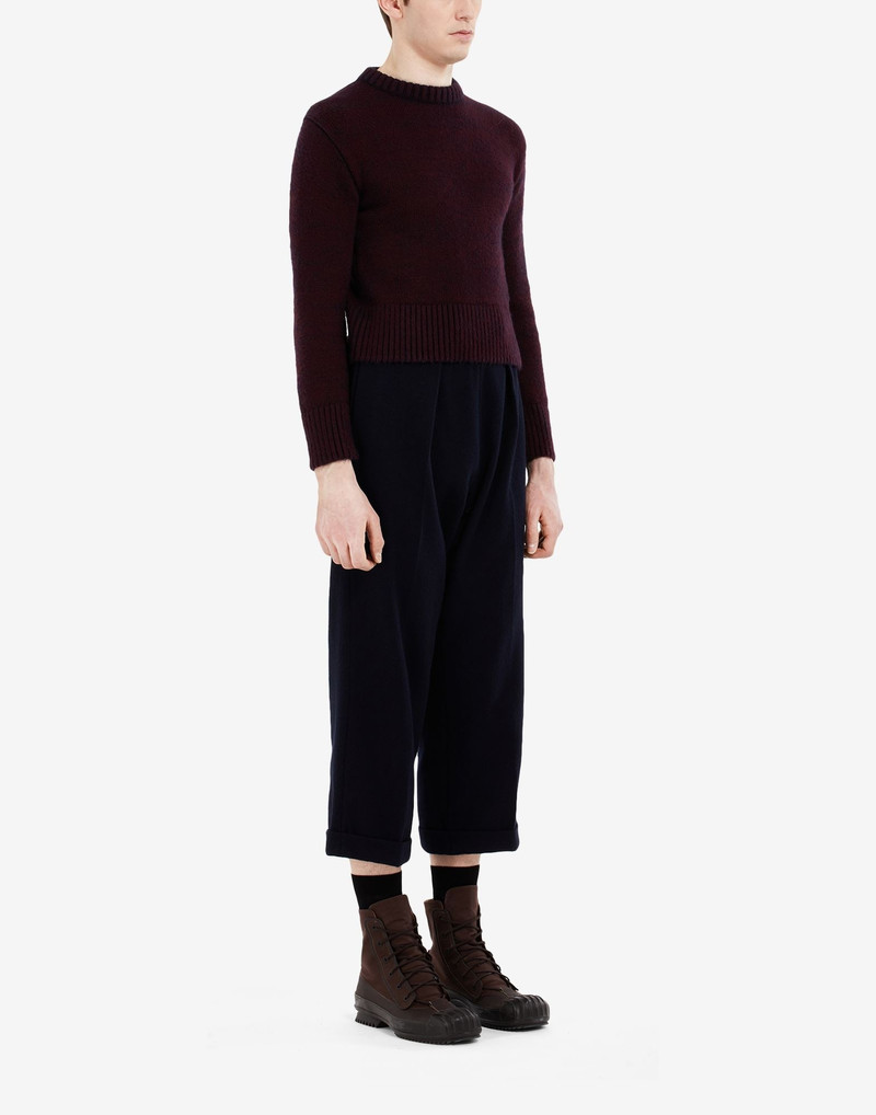 Wool-blend crewneck sweater 3