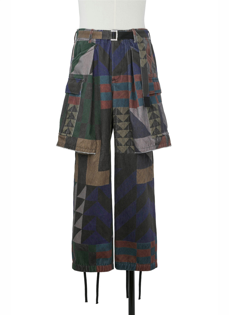 sacai x A.P.C. Quilts Pants 1