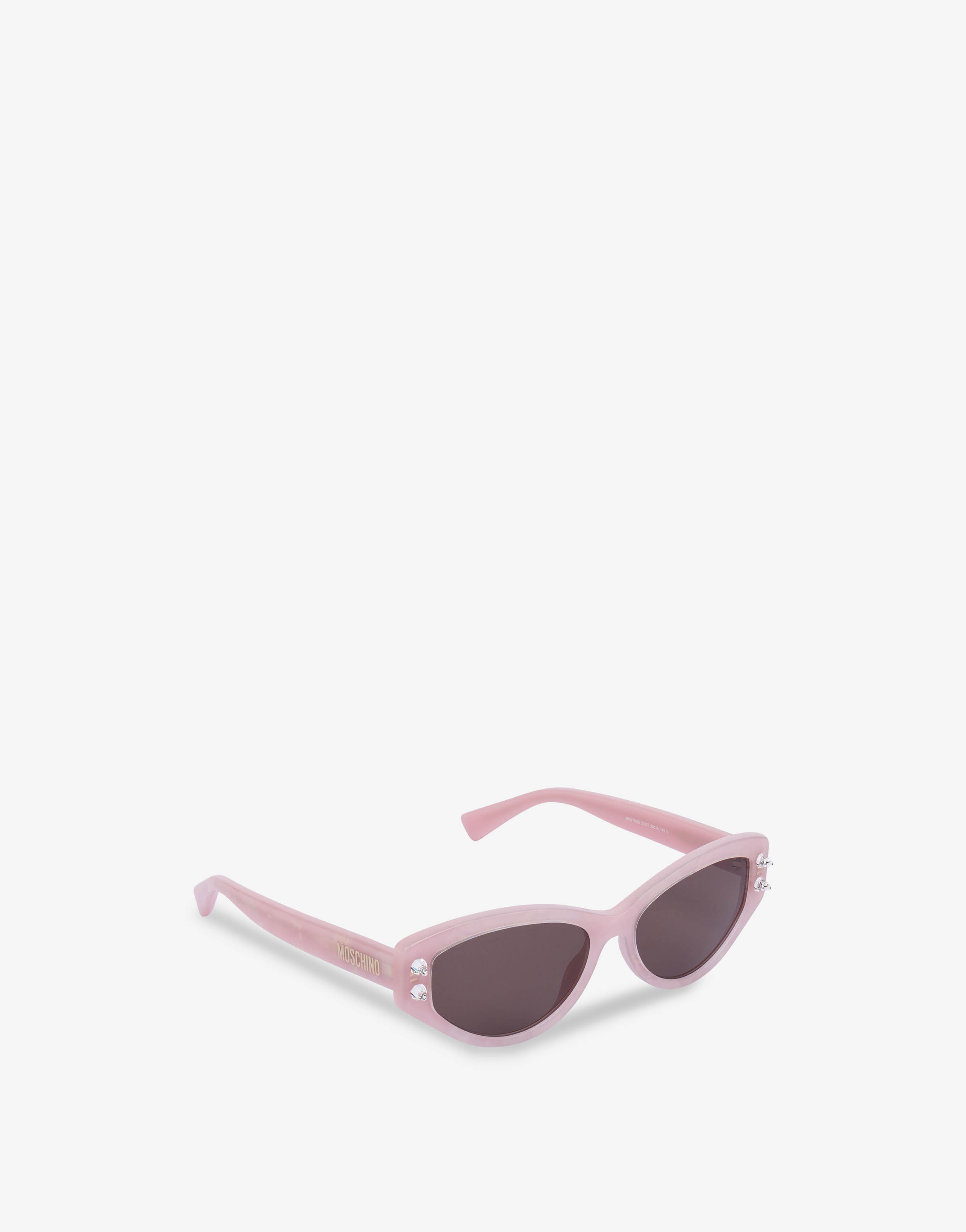 CAT EYE SUNGLASSES WITH RHINESTONES - 2