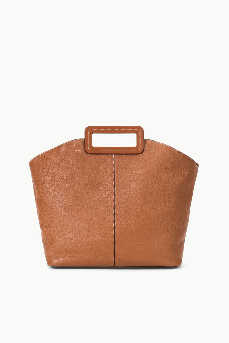 STAUD GRANDE TOTE BAG TAN 6