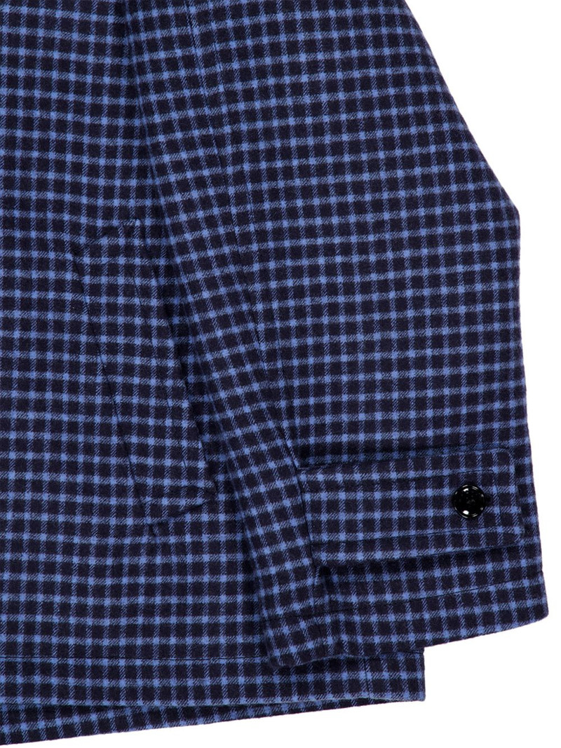 buttoned checked jacket 5