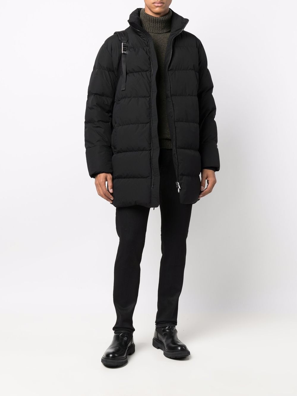 quilted puffer coat - 2