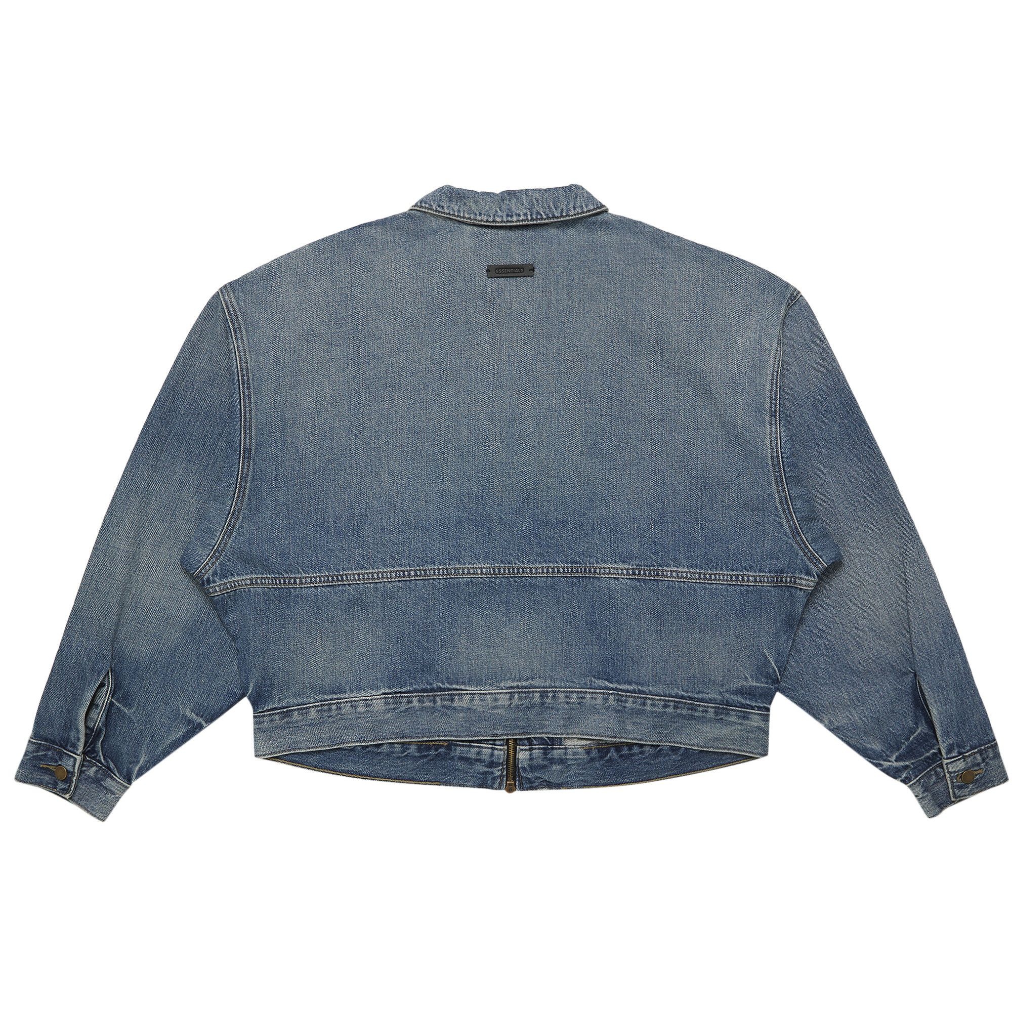 Fear of God Essentials Denim Jacket 'Medium Wash' - 2