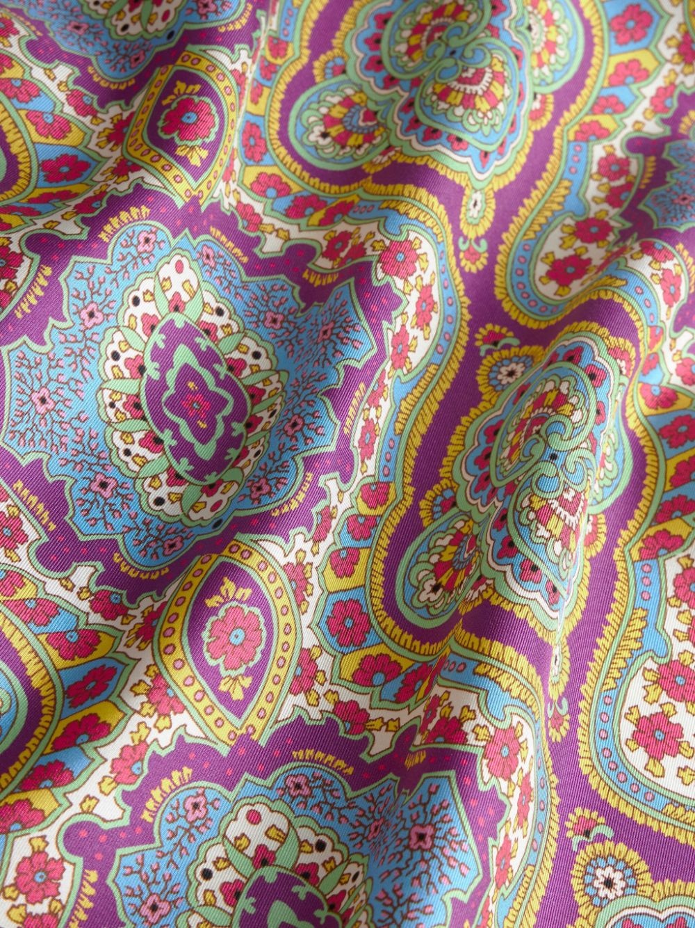 paisley-print silk shirt - 5