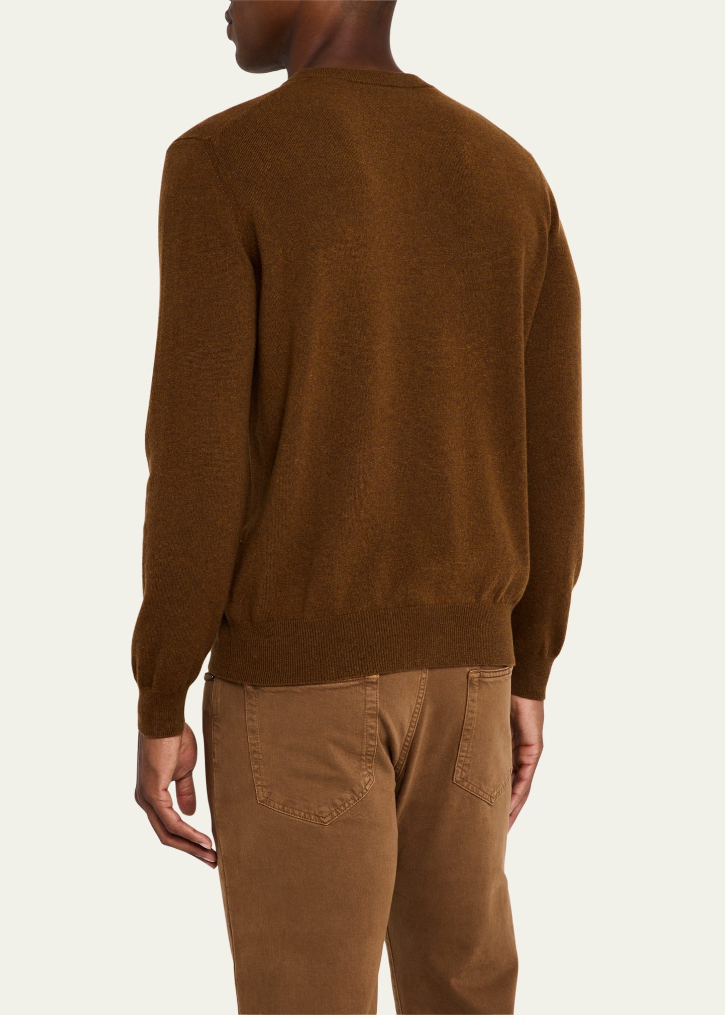 Men's Baby Cashmere Crewneck Sweater - 3