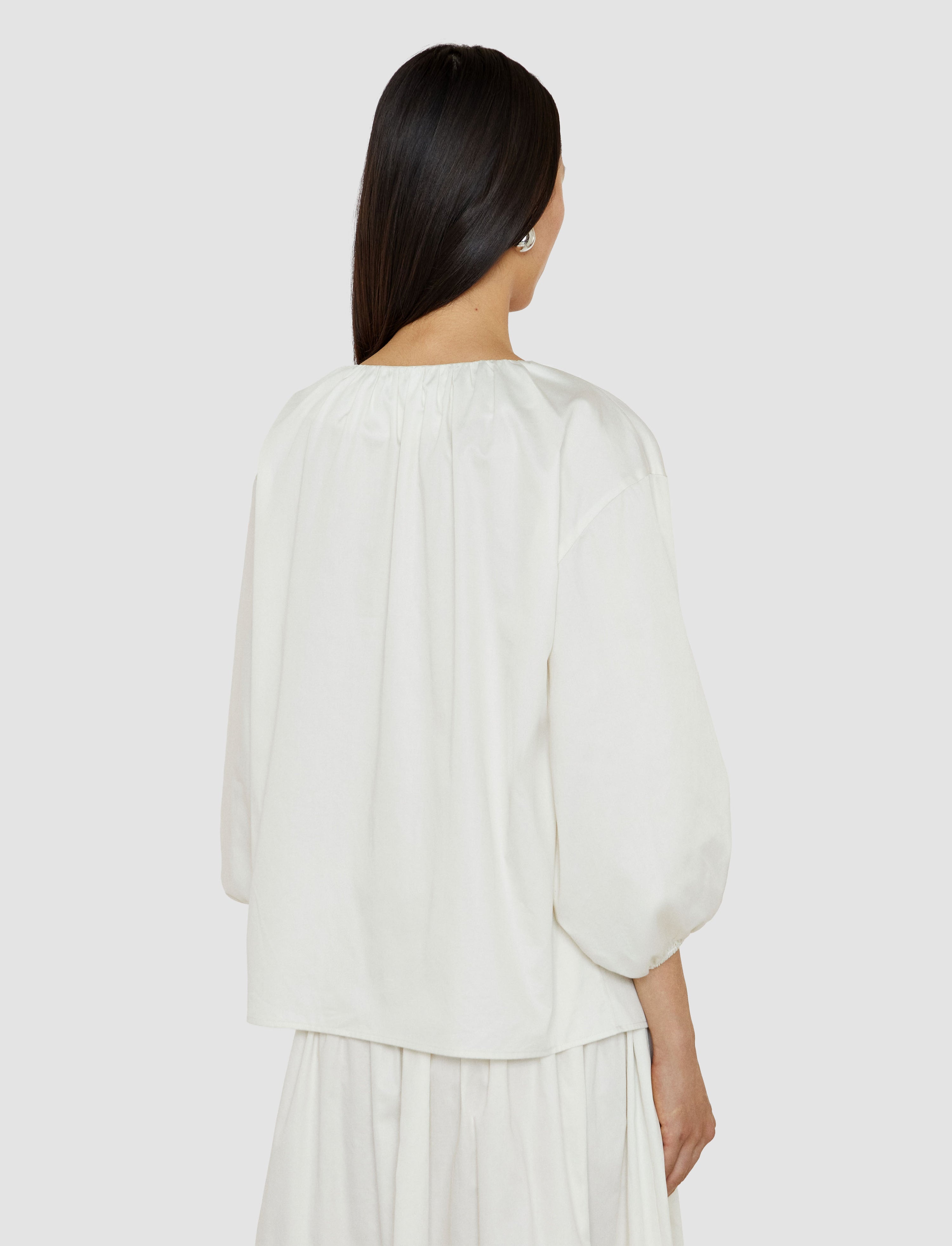 Godin Cotton Sateen Blouse - 4