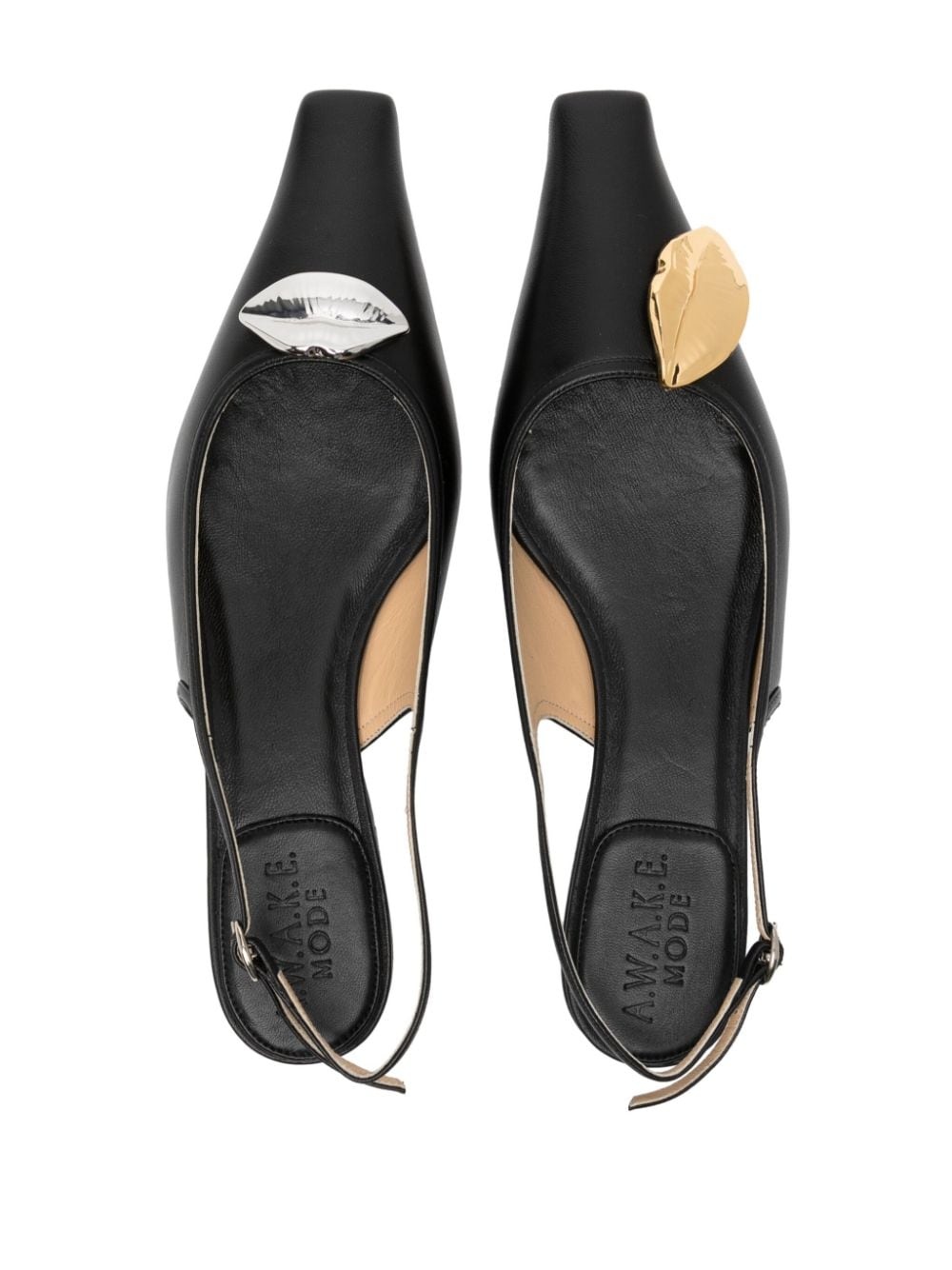 Amanda slingback ballerina shoes - 4