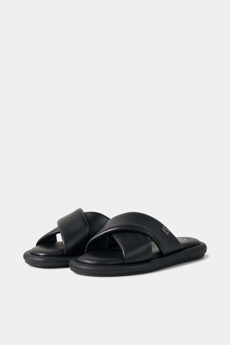 Portofino sandals in Black 3