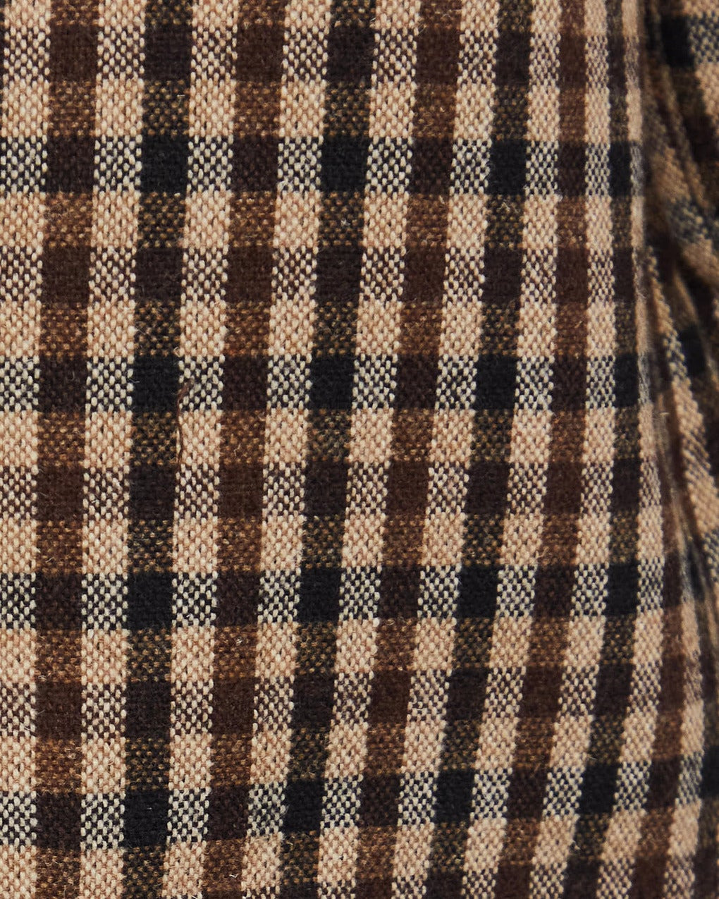 Blazer Check Wool Mix Oversized Check - 7