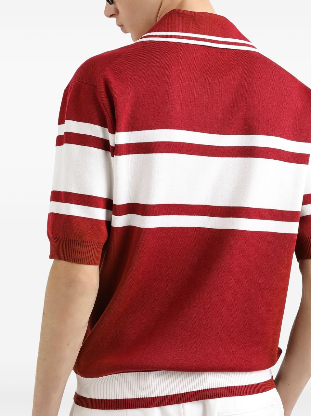 striped T-shirt - 5