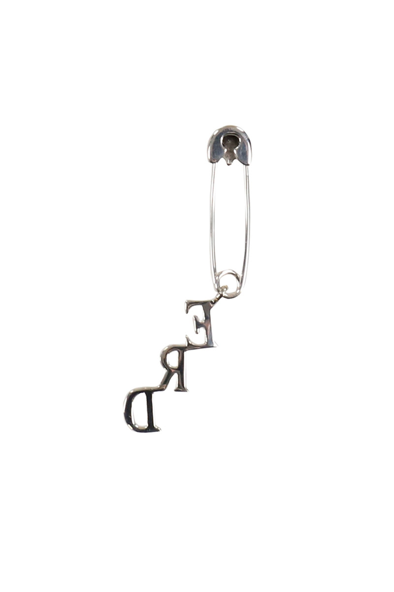 Enfants Riches Déprimés ERD CHARM SAFETY PIN EARRING / SIL outlook