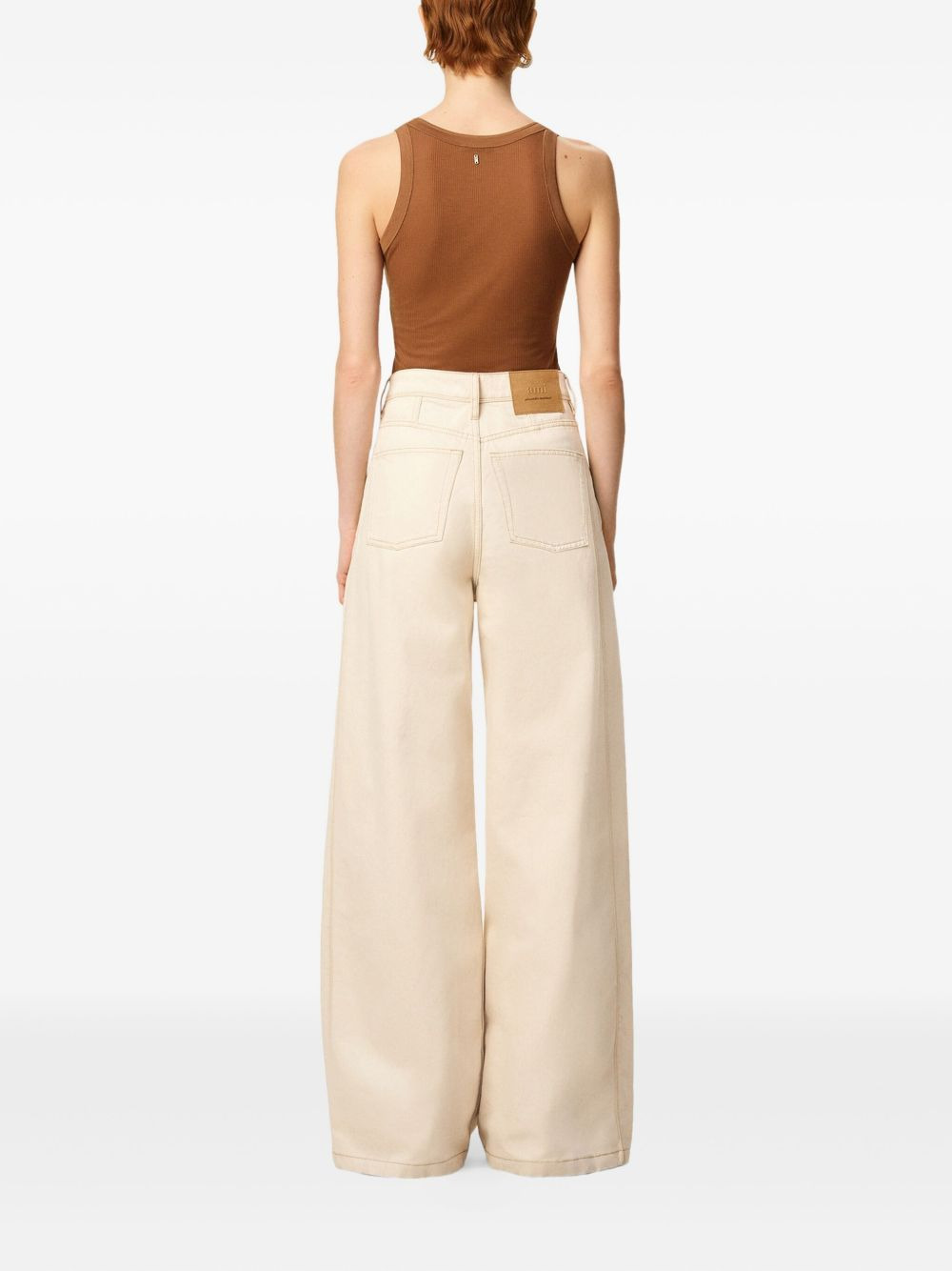 Ami Paris Jeans Beige - 6