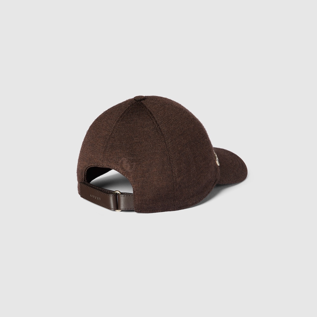 Wool baseball hat with Double G - 5