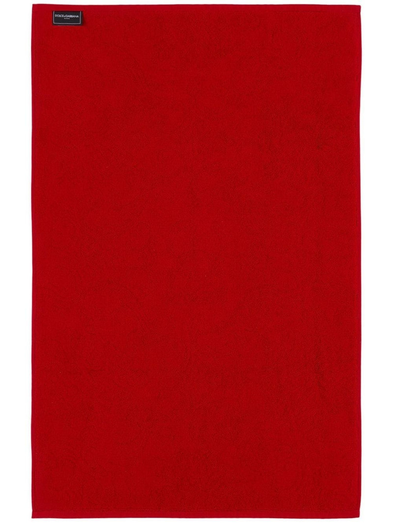 Dolce & Gabbana logo jacquard bath mat outlook