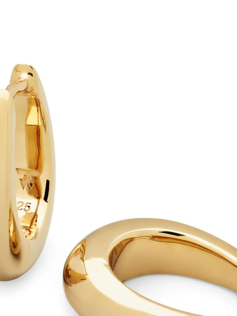 TOM WOOD Liz hoop earrings outlook