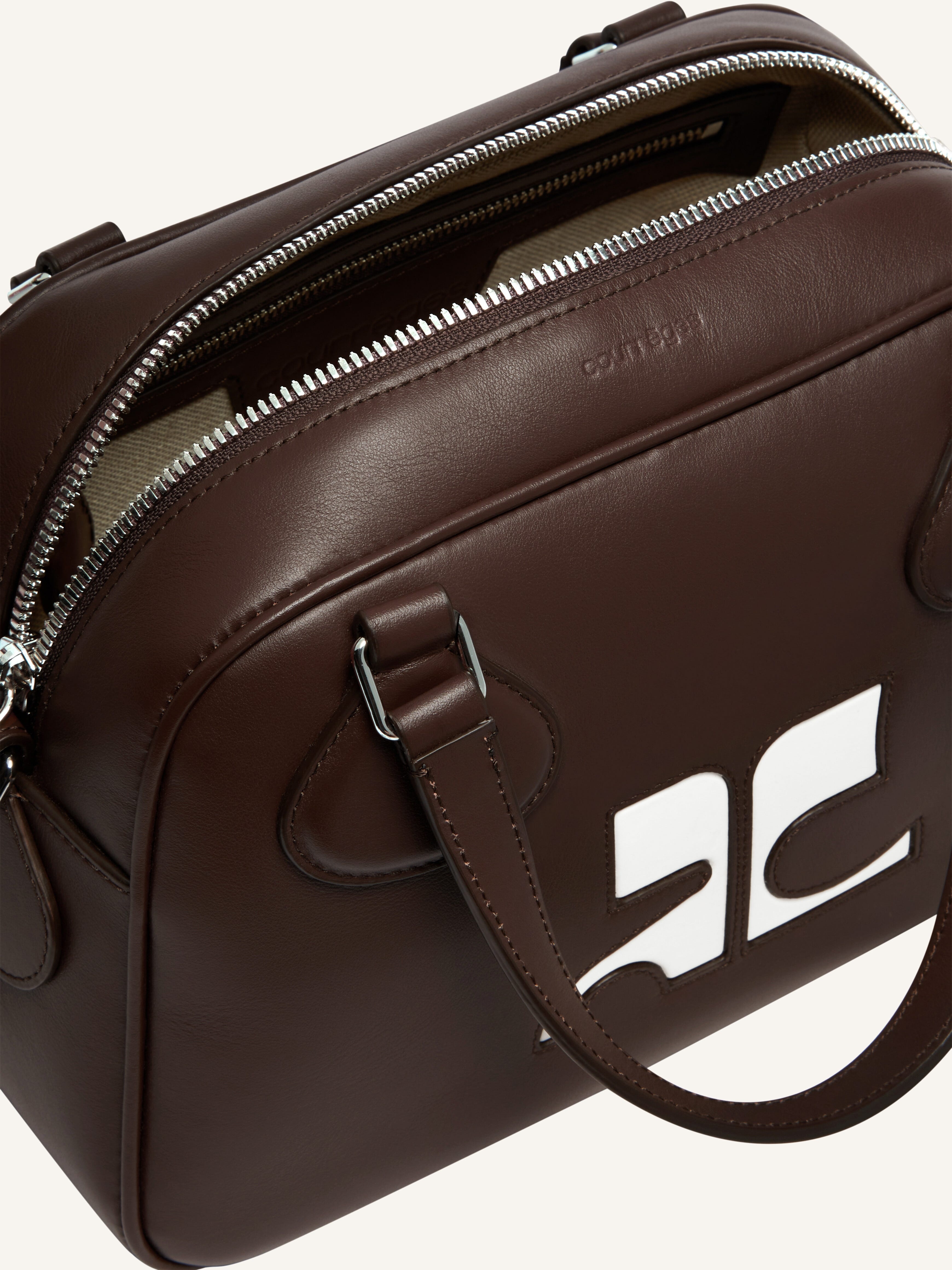 REEDITION LEATHER BOWLING BAG - 4