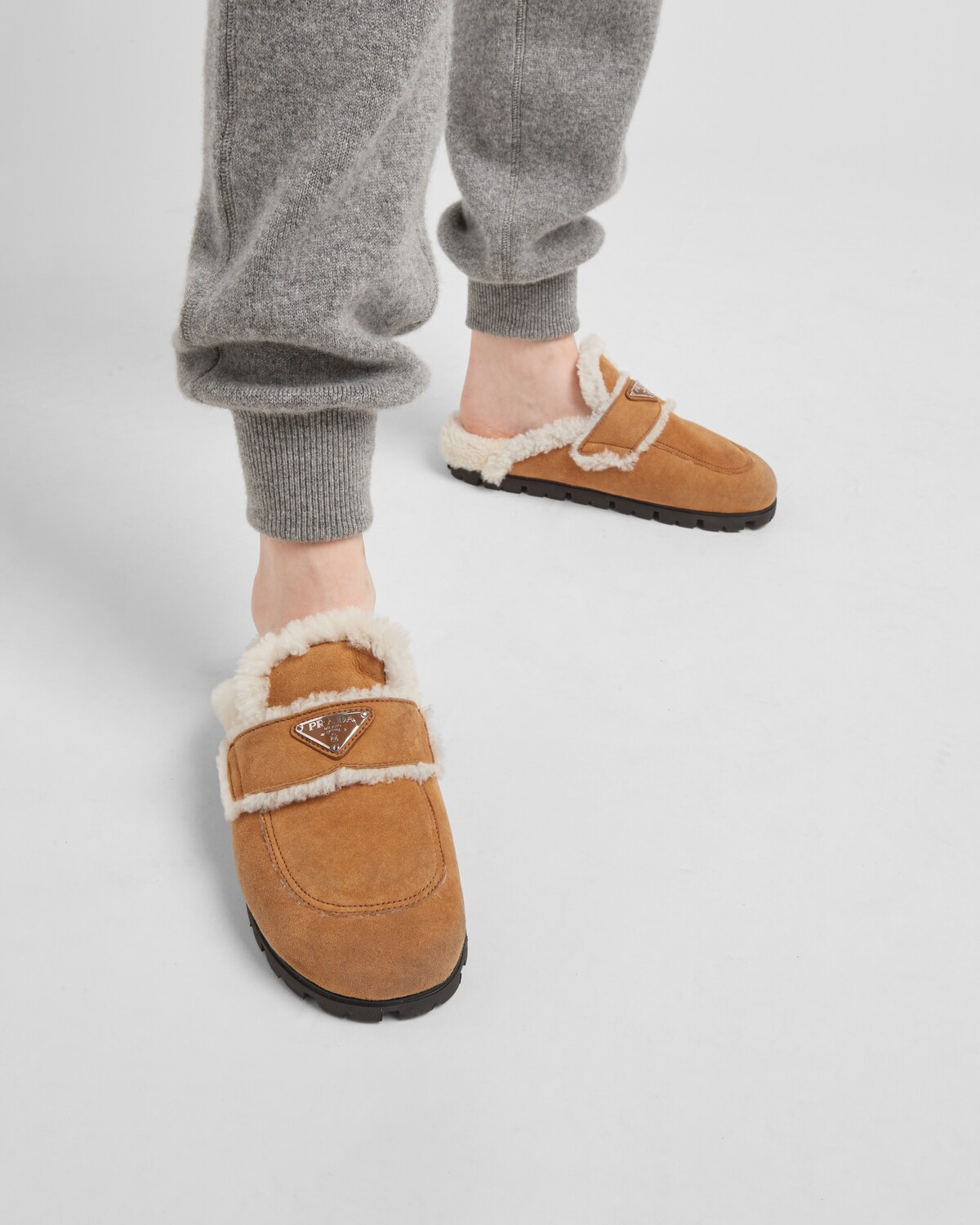 Shearling slippers - 3