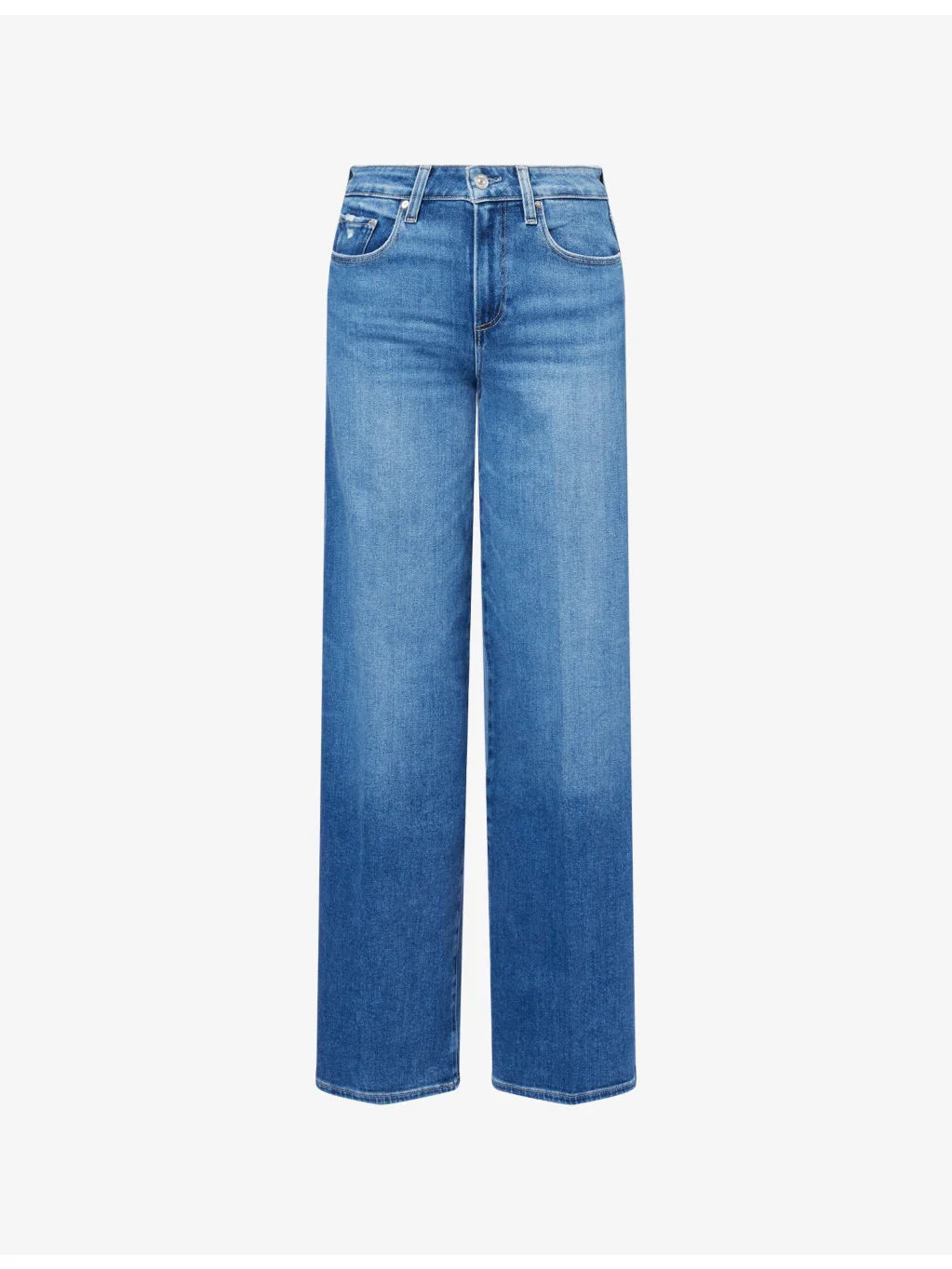 "Tatum 32"" Wide-Leg Mid-Rise Stretch-Denim Blend Jeans" - 1
