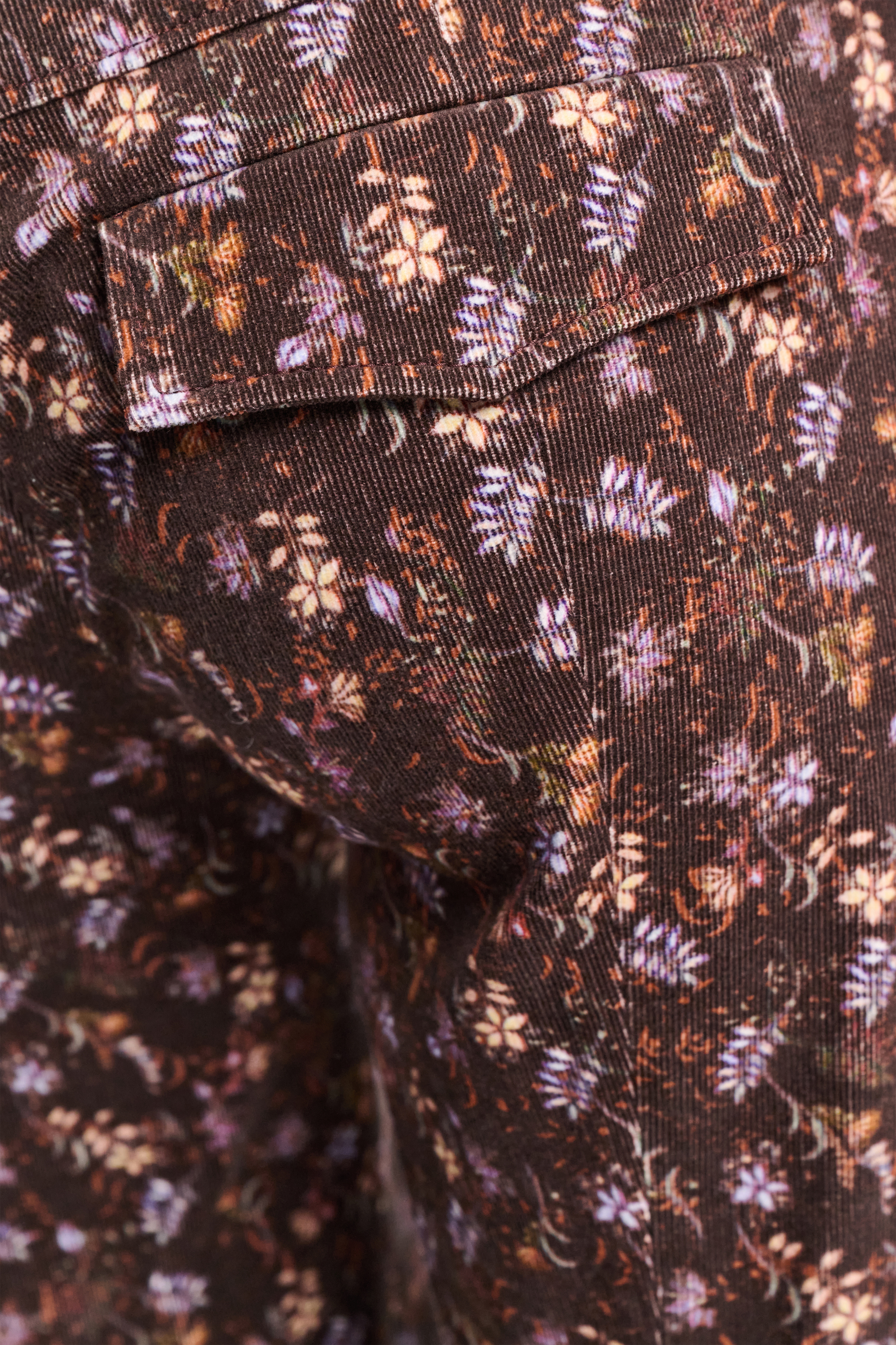 FLORAL STATEMENT pants - 6