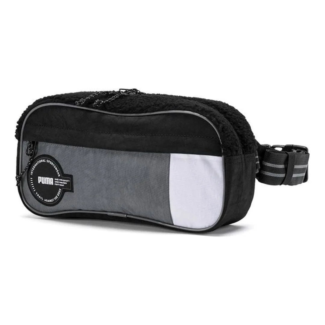 PUMA XTG Waist Bag 'Black Grey White' 077133-01 - 1