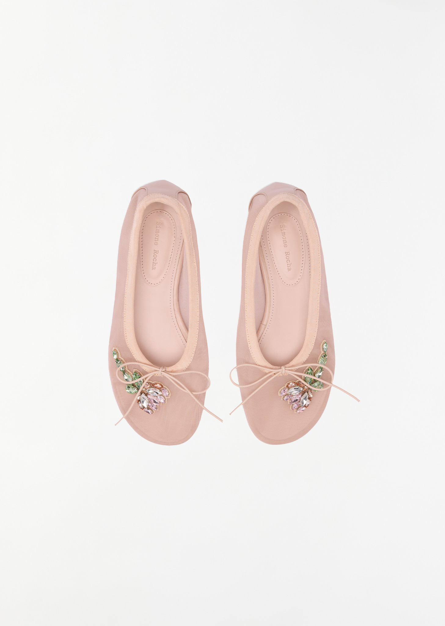 Embellished Mesh Ballerina - 2