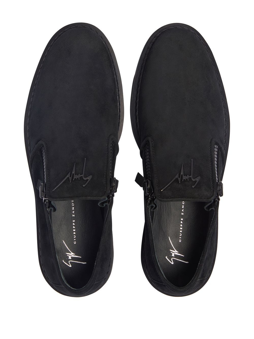 Cooper logo-plaque loafers - 4