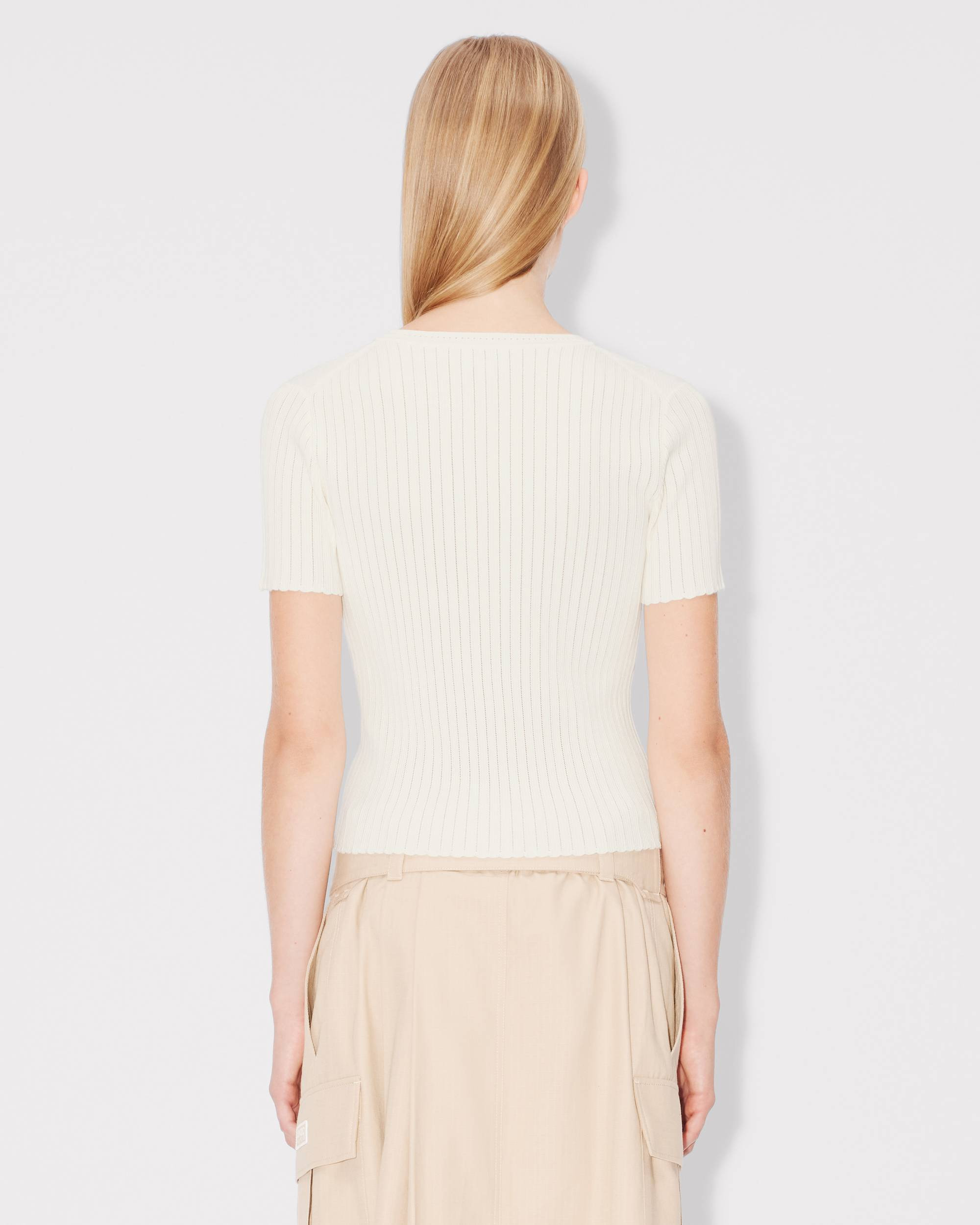 Top in viscose stretch lace - 4