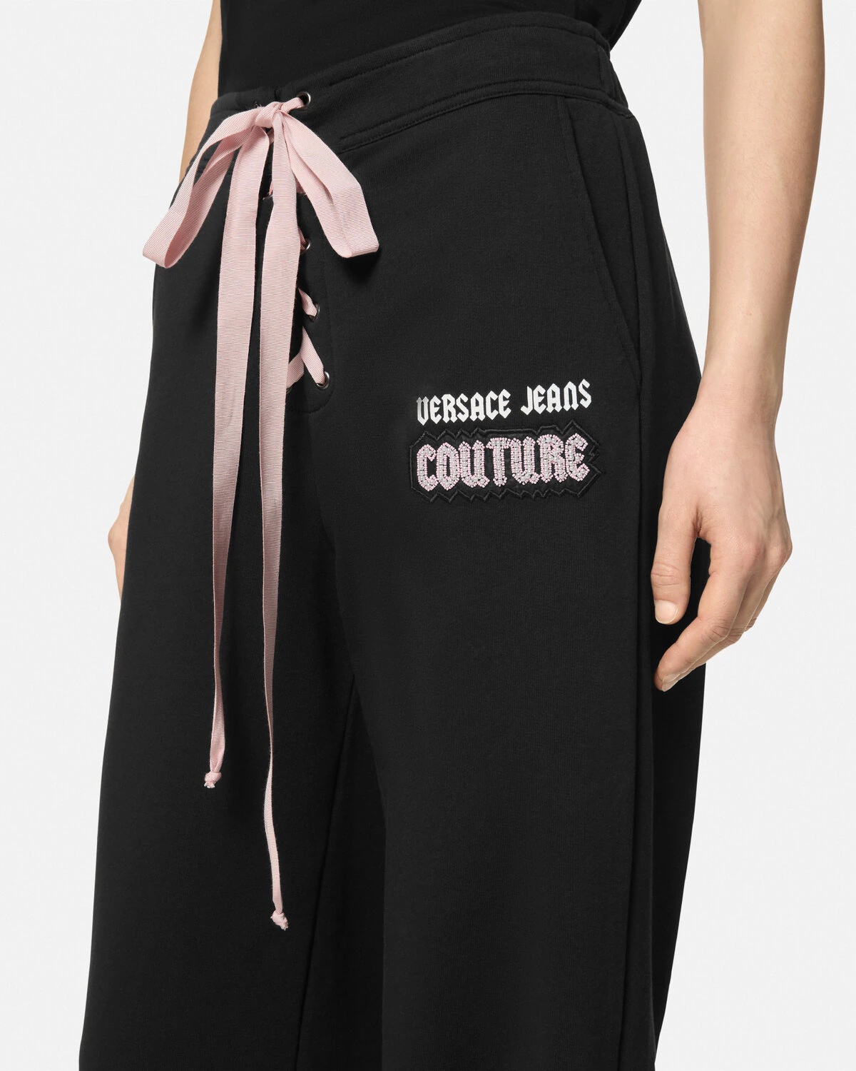 Logo Lace-Up Sweatpants - 3