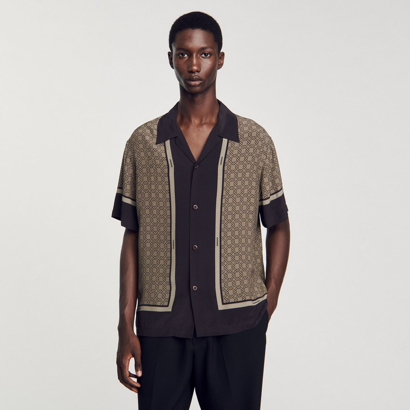 SHORT-SLEEVED PATTERNED SHIRT 5