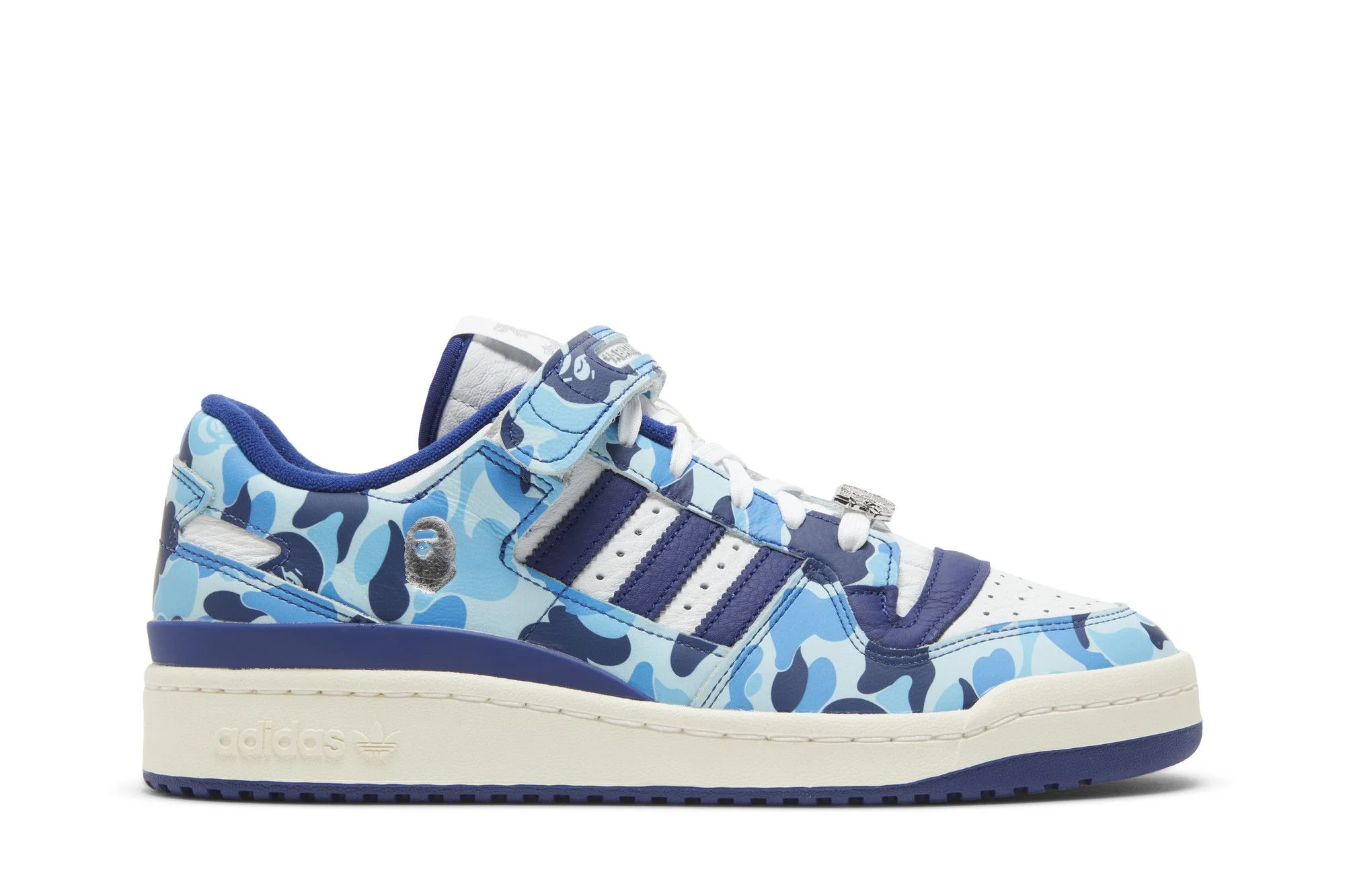 BAPE x Forum Low 84 '30th Anniversary - Blue' - 1