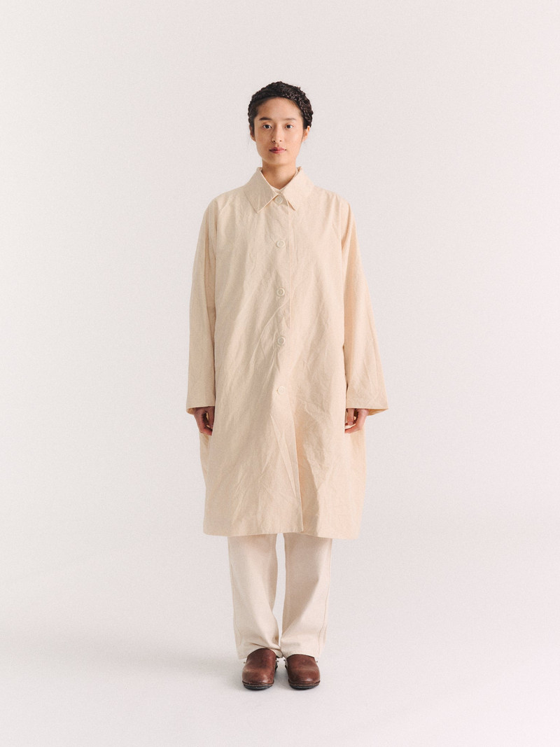 CASEY/CASEY BIG BLOBBY COAT - TOUGH COT - NATURAL outlook