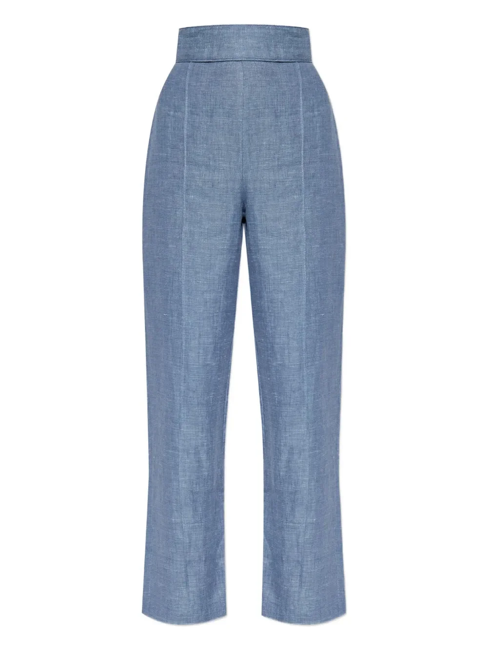 Thea Trousers in Steel Blue - 1