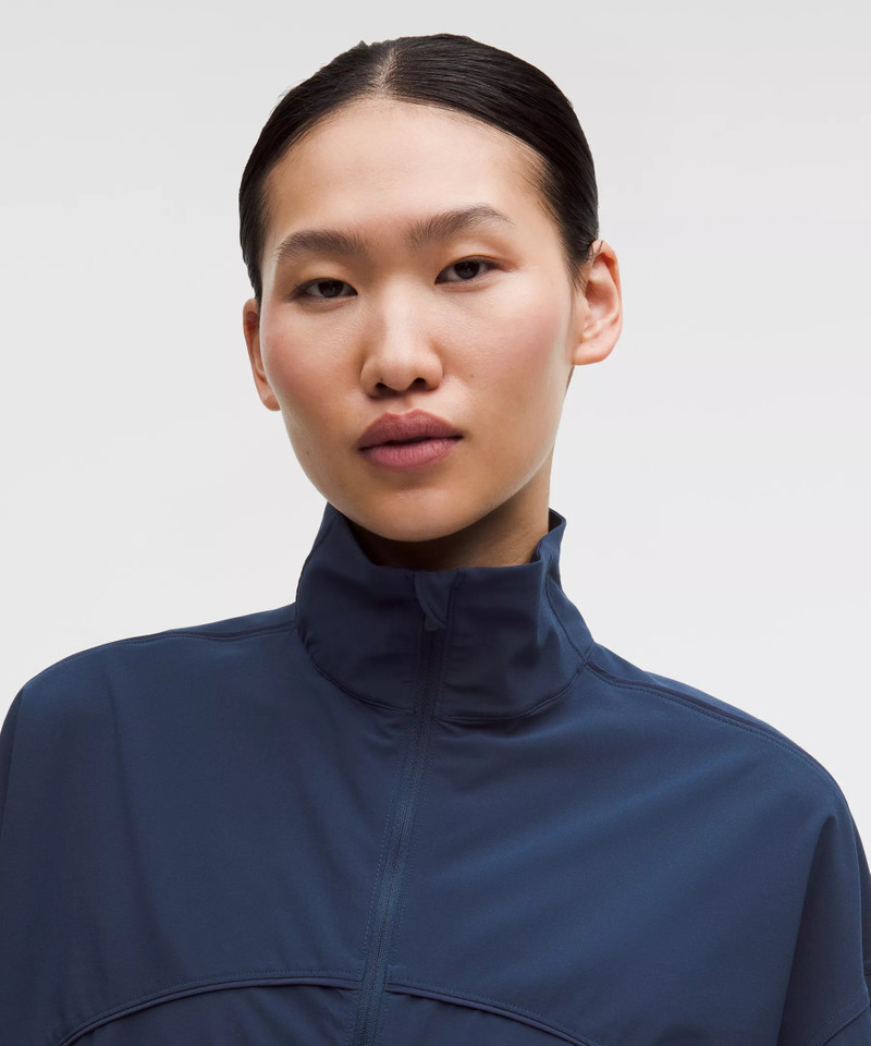 UV-Protective Oversized Tennis Jacket 4