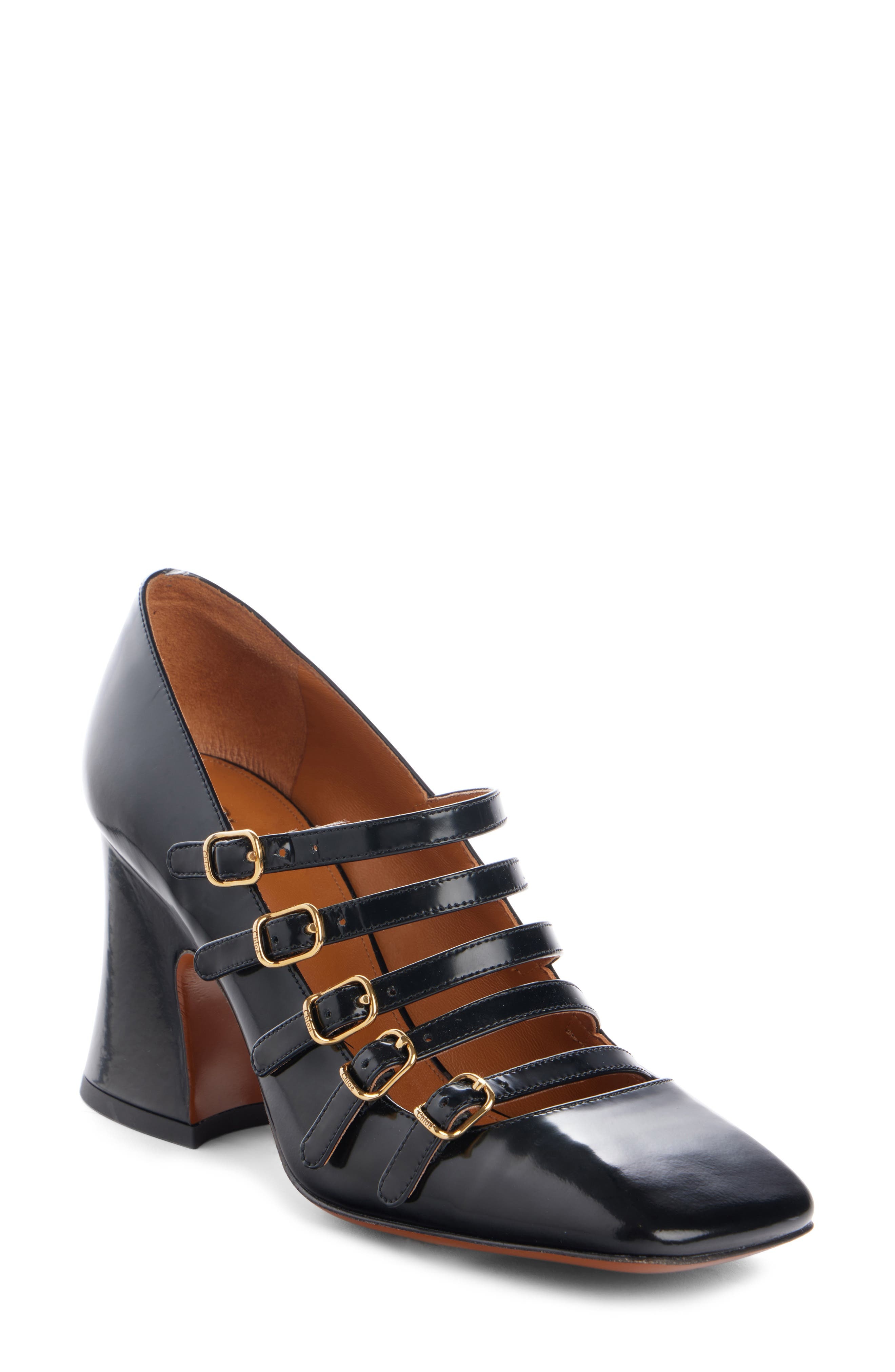 Chloé Janis Mary Jane Pump in Black at Nordstrom - 1