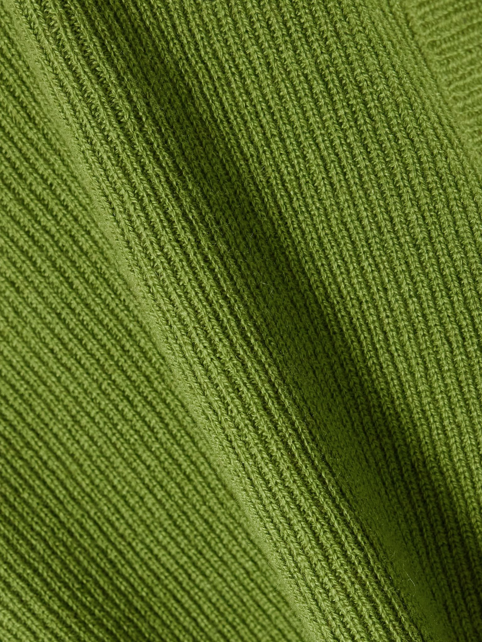 Fionn ribbed cashmere scarf Green - 3