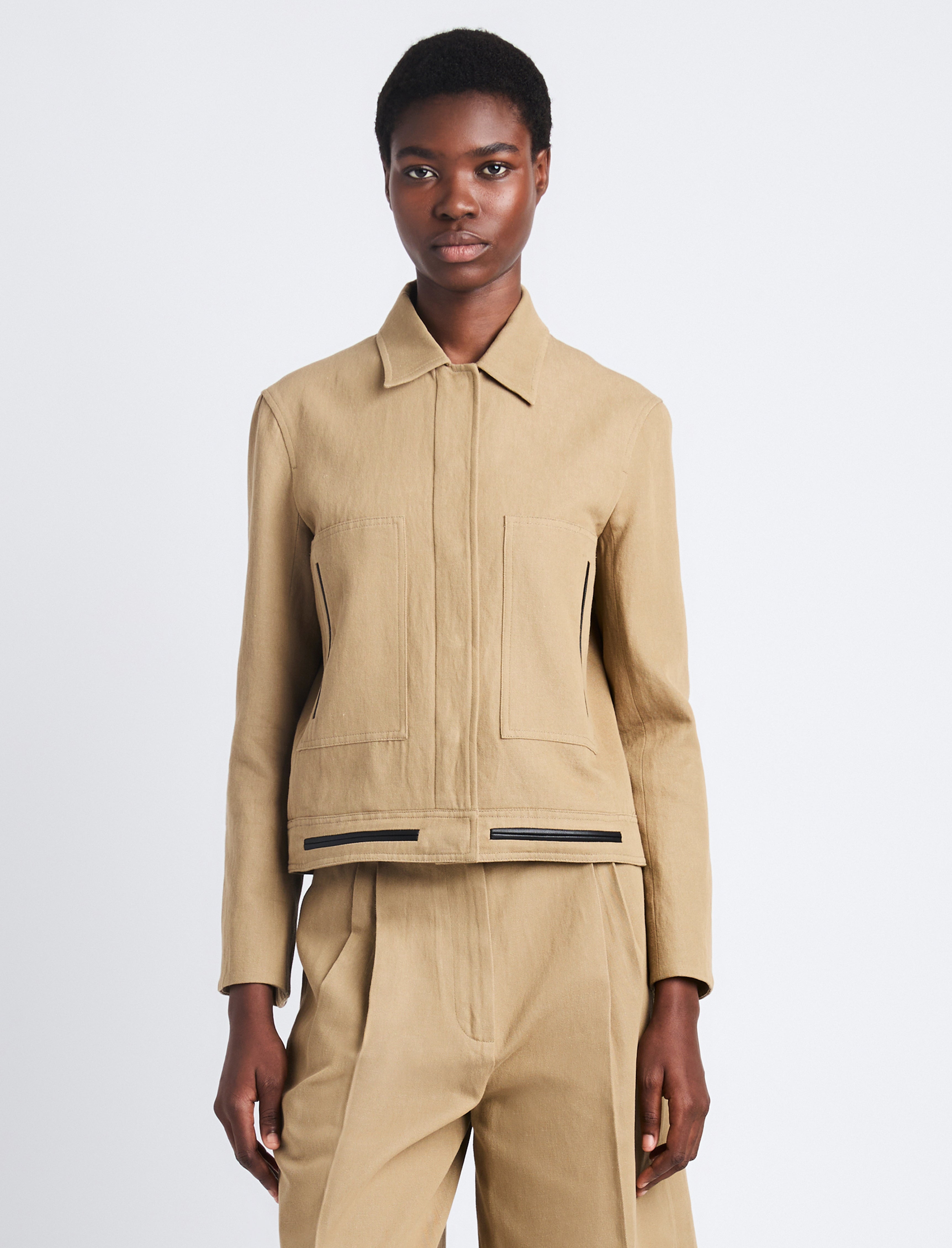 Wiley Jacket in Cotton Linen - 2