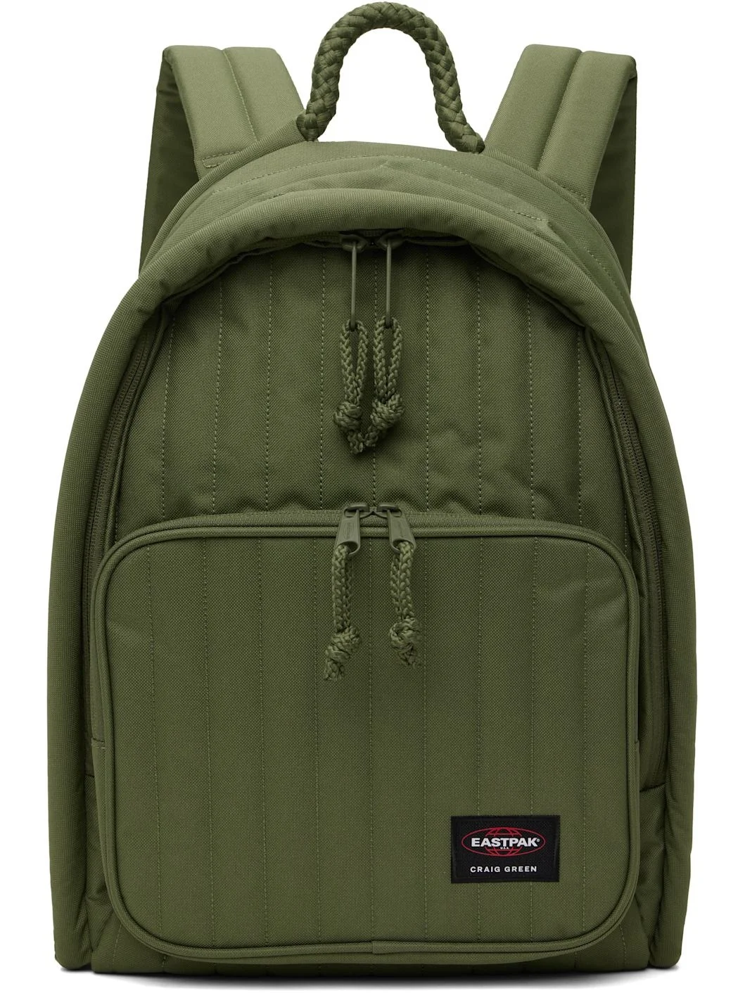Khaki Eastpak Edition Quilted Padded Pak'r Backpack - 1