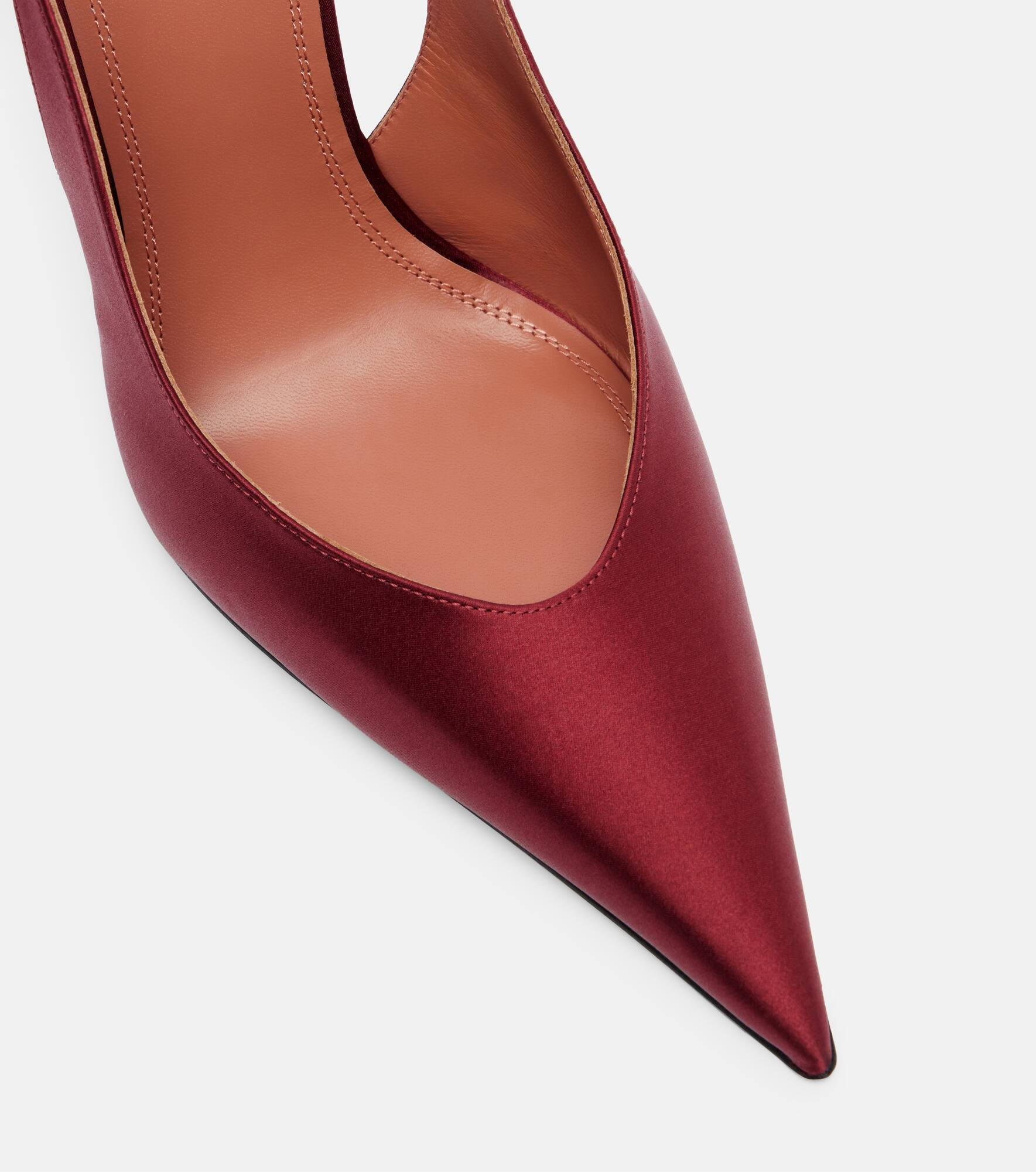 Anok 105 satin slingback pumps - 5
