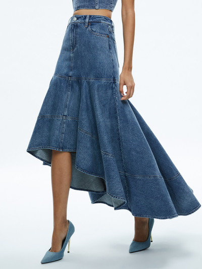 Alice + Olivia DONELLA HIGH LOW SKIRT outlook