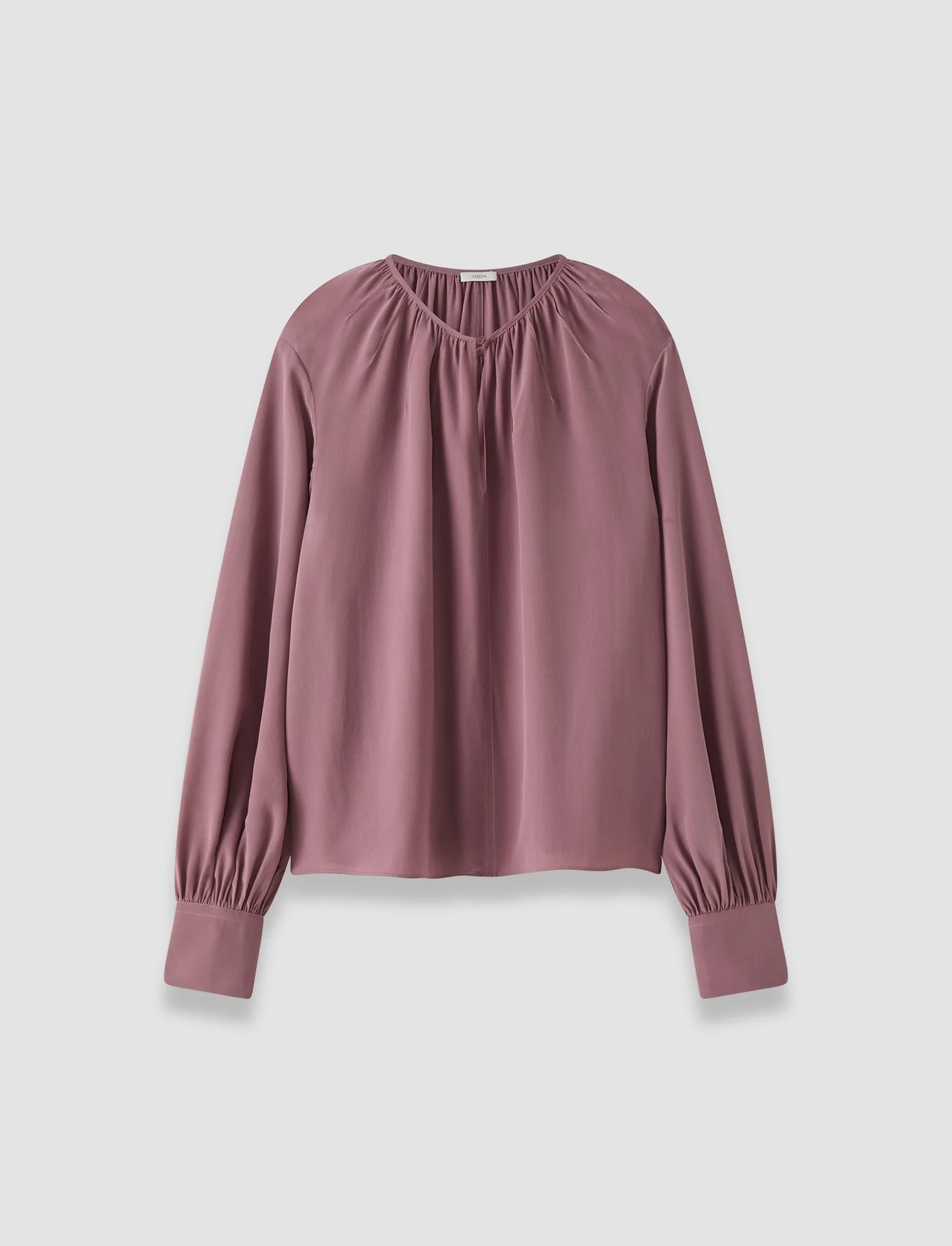 Rina Crepe de Chine Silk Blouse - 1