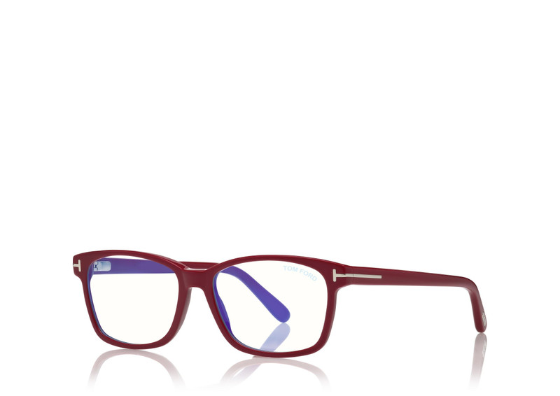 TOM FORD BLUE BLOCK CLASSICAL RECTANGULAR OPTICALS outlook