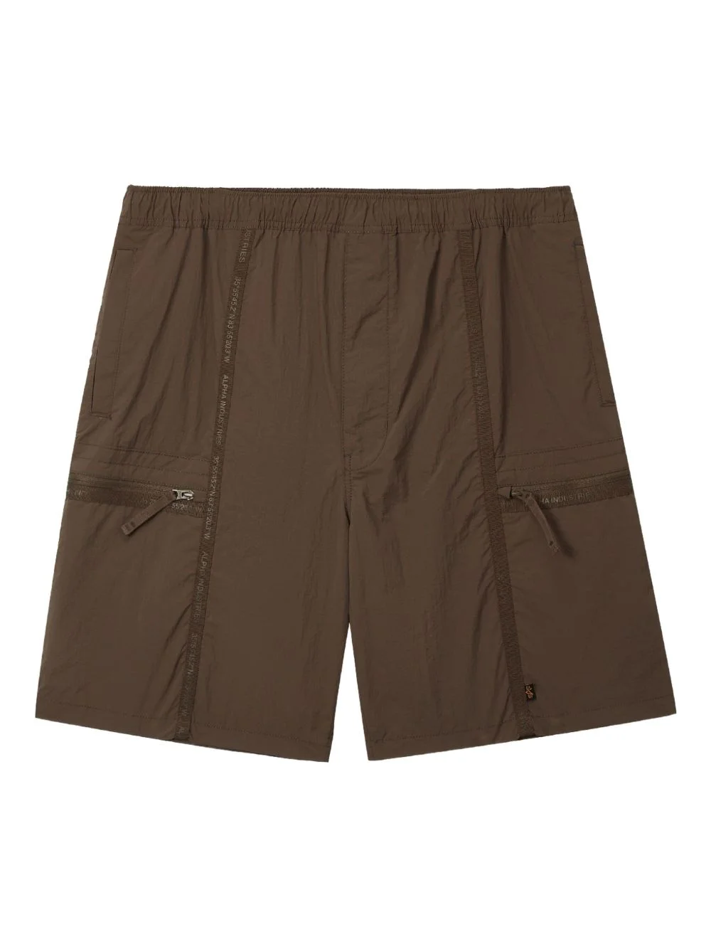 logo-patch bermuda shorts - 1