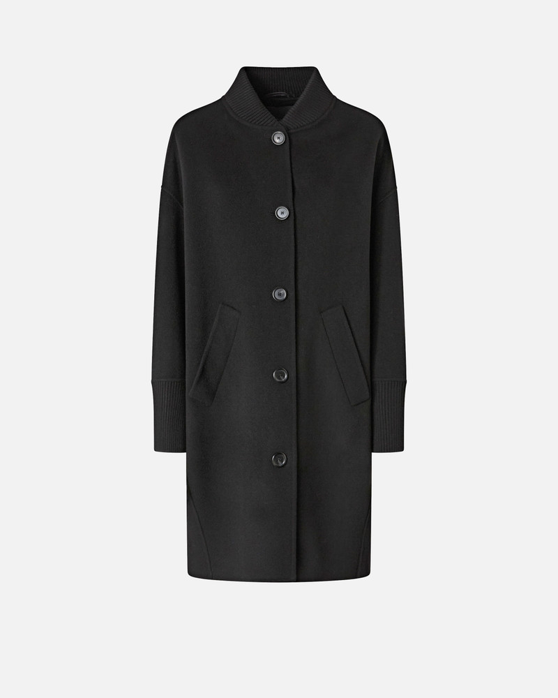 LONG DOUBLE CLOTH COAT 1