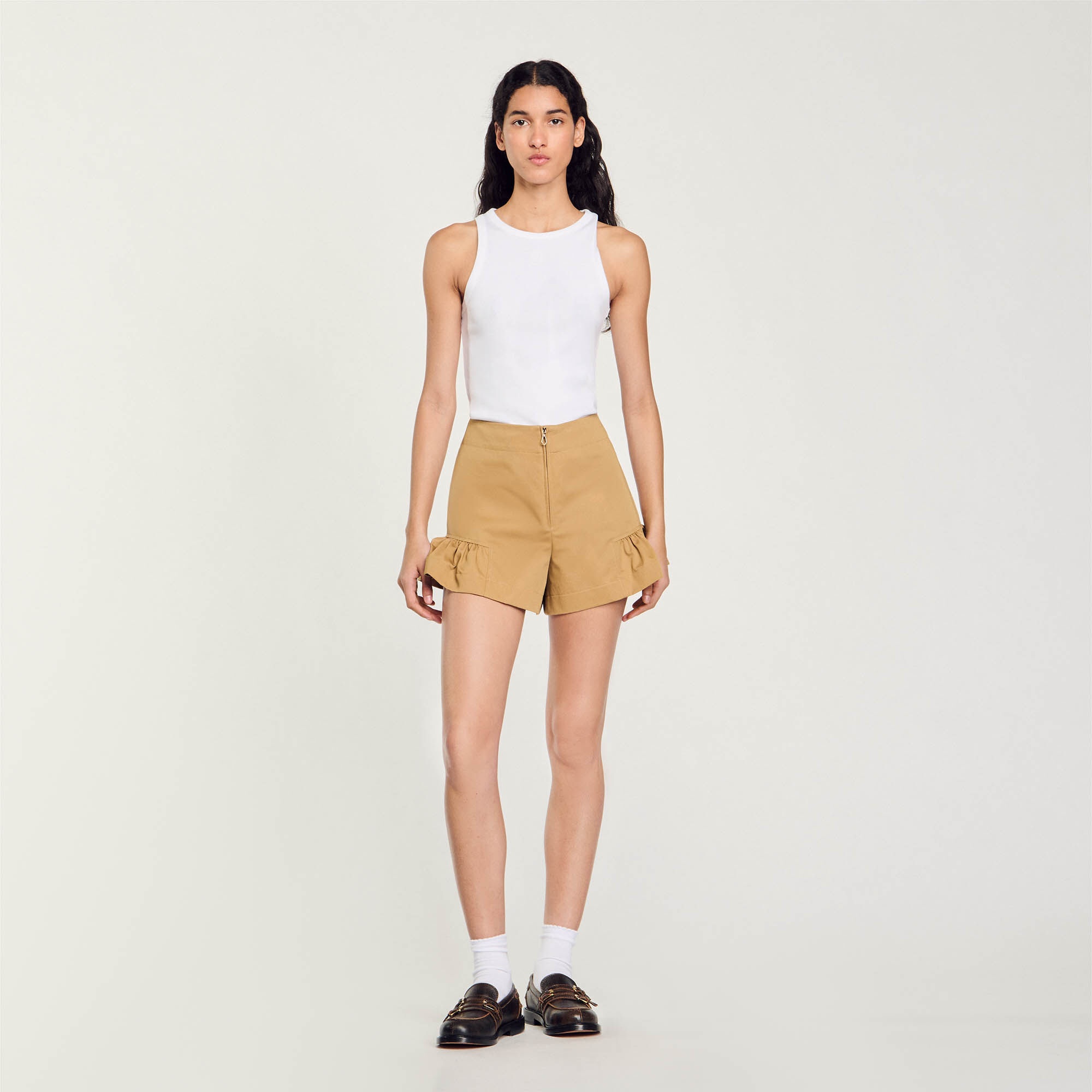 RUFFLED SHORTS - 3
