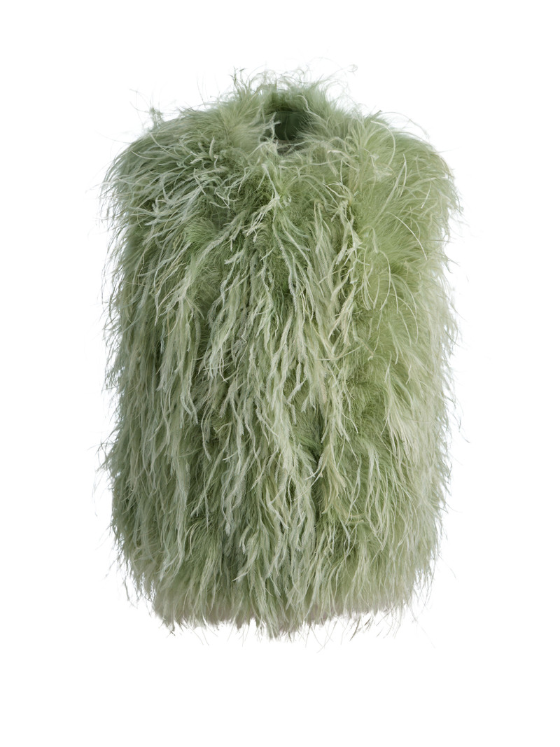 CHANDA FEATHERED VEST 7